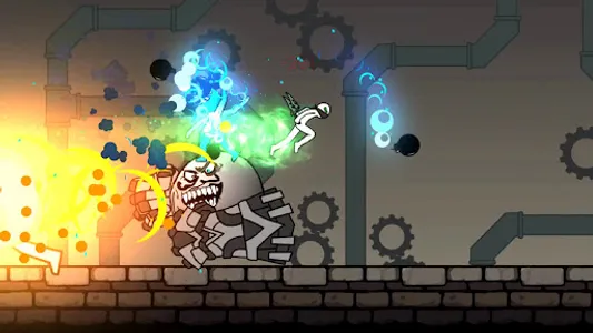 카툰액션 히어로즈 (스틱맨 액션 RPG) screenshot 0