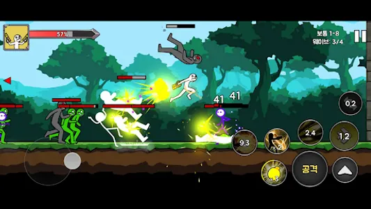 카툰액션 히어로즈 (스틱맨 액션 RPG) screenshot 4