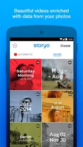Storyo - Smart Video Memories screenshot 0