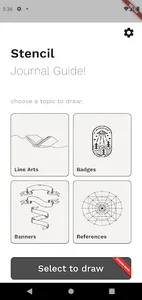 Stencil - Draw with Guidelines screenshot 0