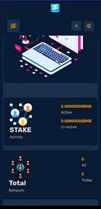 SunDex Vault - BNB Staking, Fa screenshot 1