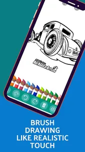 Supercar Coloring Pages screenshot 2