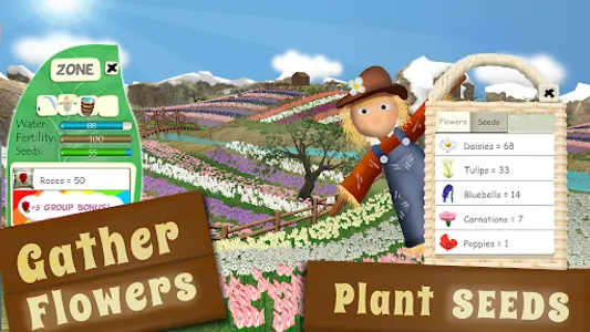 Petal Farm: Flower Builder 3D screenshot 0