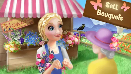 Petal Farm: Flower Builder 3D screenshot 1