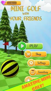 Mini golf with your friends screenshot 0