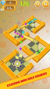 Mini golf with your friends screenshot 1