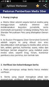 Aplikasi Wartawan screenshot 3
