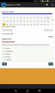 Simulasi Soal CAT CPNS screenshot 7