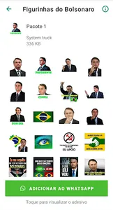 Figurinhas do Bolsonaro screenshot 11