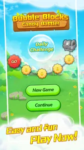 Bubble Blocks: Candy Battle! screenshot 0
