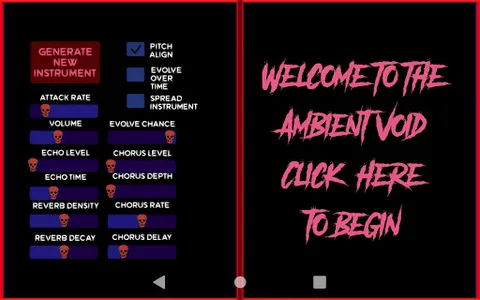 Ambient Void - Evolving Synth screenshot 0