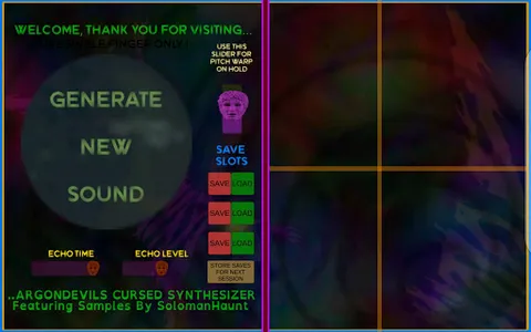 Argondevils Cursed Synthesizer screenshot 2