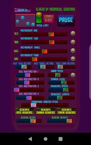 SLIDERS Generative Sequencer screenshot 1