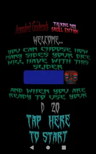 Talking Skull D20 Dice Roller screenshot 8
