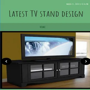 Latest TV stand design screenshot 0
