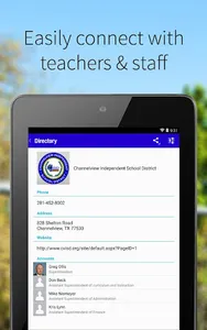 Channelview ISD screenshot 1