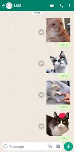 Cat Stickers screenshot 0