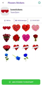 Flowers Stickers screenshot 2
