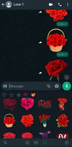 Flowers Stickers screenshot 4
