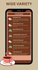 Tea Recipes screenshot 2