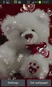 Teddy Bear Live Wallpaper screenshot 7