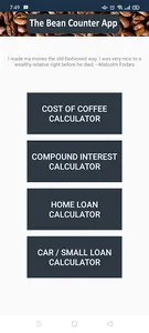 The Bean Counter App screenshot 0