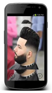 The Latest Men Hairstyles Bear screenshot 0
