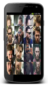 The Latest Men Hairstyles Bear screenshot 2