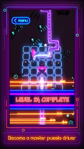 Neon Trail - Puzzle Game screenshot 15