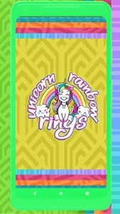 Unicorn Rainbow Rings screenshot 0