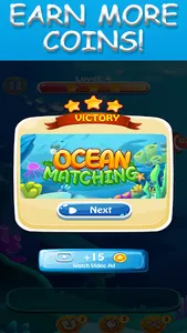 Tiles Match - Ocean Match game screenshot 2