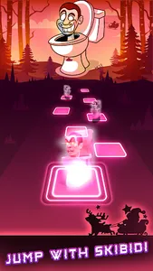 Skibidi toilet Music Tles Hop screenshot 3