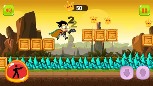 Super Titans RunShooter Teen screenshot 0