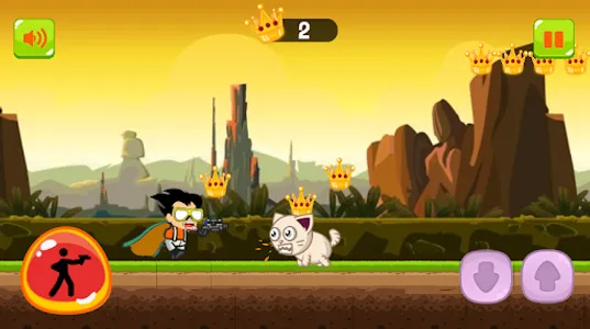 Super Titans RunShooter Teen screenshot 1