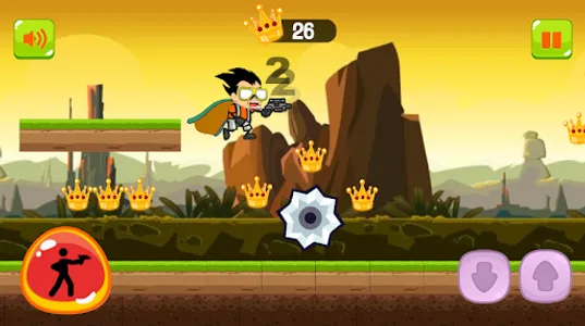 Super Titans RunShooter Teen screenshot 2