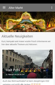 Weihnachtsdorf Alter Markt screenshot 0