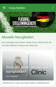 Fußball-Stellenangebote screenshot 0
