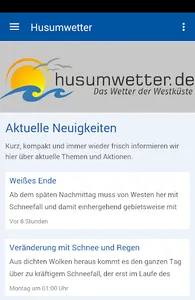 Husumwetter.de screenshot 0