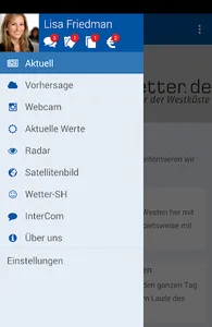 Husumwetter.de screenshot 1
