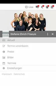 Stefanie Ehrich Friseure screenshot 1