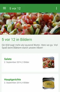 Fünf vor Zwölf Rezepte screenshot 0