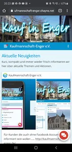 Kaufmannschaft-Enger e.V. screenshot 1