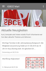 IGBCE Ortsgruppe Marl IV screenshot 0