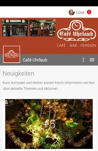 Café Uhrlaub screenshot 0