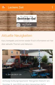 Restaurant Hessischer Hof screenshot 0