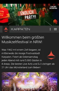Karpaten - Das Musikfestival screenshot 0