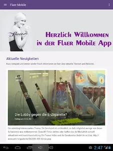 Flaer Onlineshop Mobile screenshot 2
