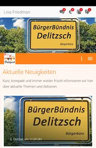 Bürger Bündnis Delitzsch screenshot 0
