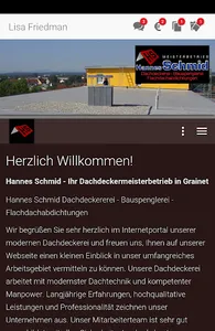 Hannes Schmid Dachdeckerei screenshot 0
