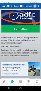 ADFC Rheinberg e.V. screenshot 1